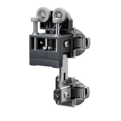 WingLine L, Futóelemek, dupla pánt, önzáró rugó nélkül, 25, antracit, jobb