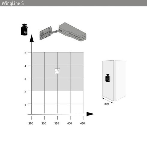 WingLine L/S/230, Pull to move Silent szett, könnyű, szürke
