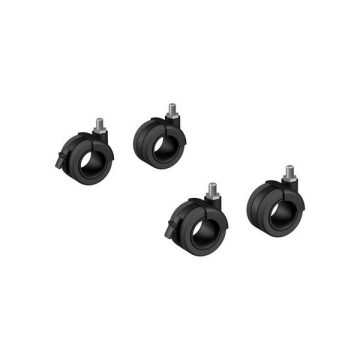    Görgők Steelforce íróasztaltartó keretekhez, M10 menettel