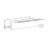   AvanTech YOU Fiók oldalprofil készlet, magasság 139 mm x NL 400 mm, ezüst, bal és jobb
