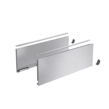   AvanTech YOU Fiók oldalprofil készlet, magasság 187 mm x NL 300 mm, ezüst, bal és jobb
