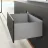   AvanTech YOU Fiók oldalprofil készlet, magasság 251 mm x NL 350 mm, ezüst, bal és jobb