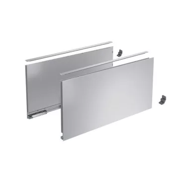   AvanTech YOU Fiók oldalprofil készlet, magasság 251 mm x NL 550 mm, ezüst, bal és jobb