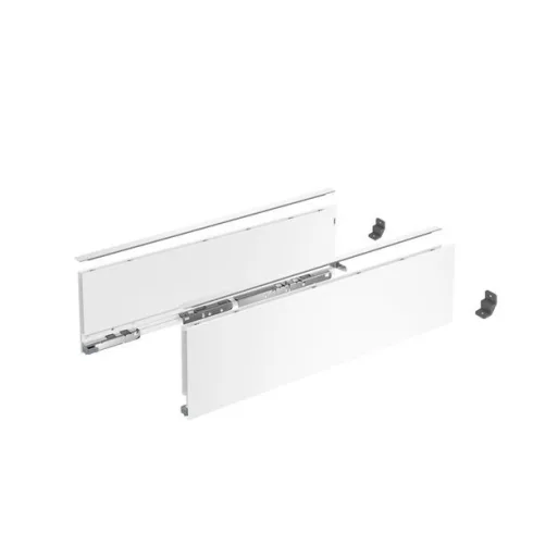 AvanTech YOU Fiók oldalprofil készlet, magasság 139 mm x NL 270 mm, fehér, bal és jobb
