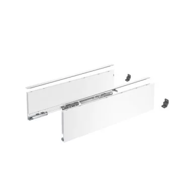   AvanTech YOU Fiók oldalprofil készlet, magasság 139 mm x NL 300 mm, fehér, bal és jobb