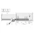 AvanTech YOU Fiók oldalprofil készlet, magasság 139 mm x NL 550 mm, fehér, bal és jobb