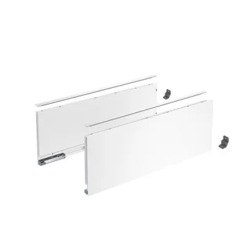   AvanTech YOU Fiók oldalprofil készlet, magasság 187 mm x NL 270 mm, fehér, bal és jobb