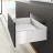   AvanTech YOU Fiók oldalprofil készlet, magasság 187 mm x NL 500 mm, fehér, bal és jobb