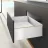   AvanTech YOU Fiók oldalprofil készlet, magasság 187 mm x NL 500 mm, fehér, bal és jobb