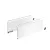 AvanTech YOU Fiók oldalprofil készlet, magasság 187 mm x NL 600 mm, fehér, bal és jobb