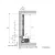AvanTech YOU Fiók oldalprofil készlet, magasság 187 mm x NL 600 mm, fehér, bal és jobb