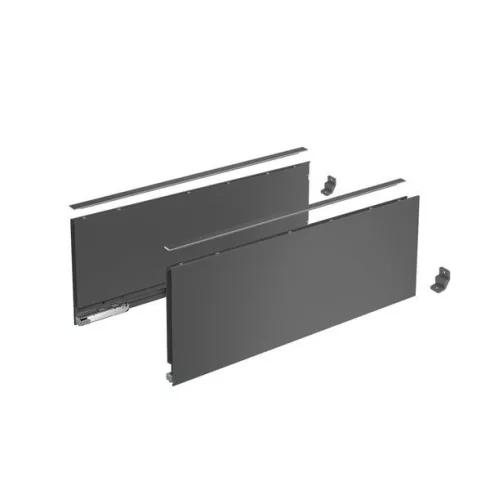 AvanTech YOU Fiók oldalprofil készlet, magasság 187 mm x NL 350 mm, antracit, bal és jobb