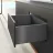   AvanTech YOU Fiók oldalprofil készlet, magasság 251 mm x NL 400 mm, antracit, bal és jobb