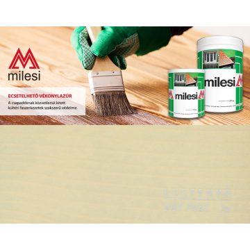   MILESI XGT 7032, Trend Viaszos Vékonylazúr- RAL 7032 szín – Csak Lucfenyőre